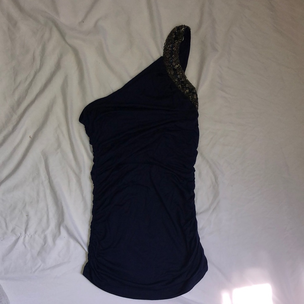 Strapless fancy blouse